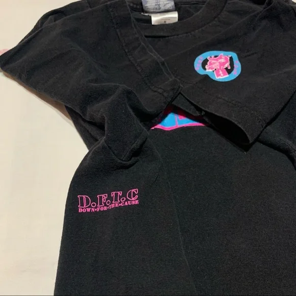 jet:pilot rider essentials / down for the cause graphic tee / adult size medium - Picture 6 of 11